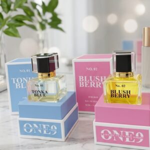 COMBO - Tonka Blue - Male & Blush Berry - Women