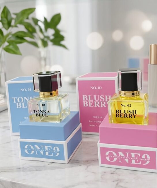 COMBO - Tonka Blue - Male & Blush Berry - Women